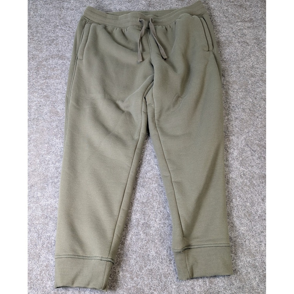 Member's Mark Sherpa Lined Jogger Pants Green Men's XLarge